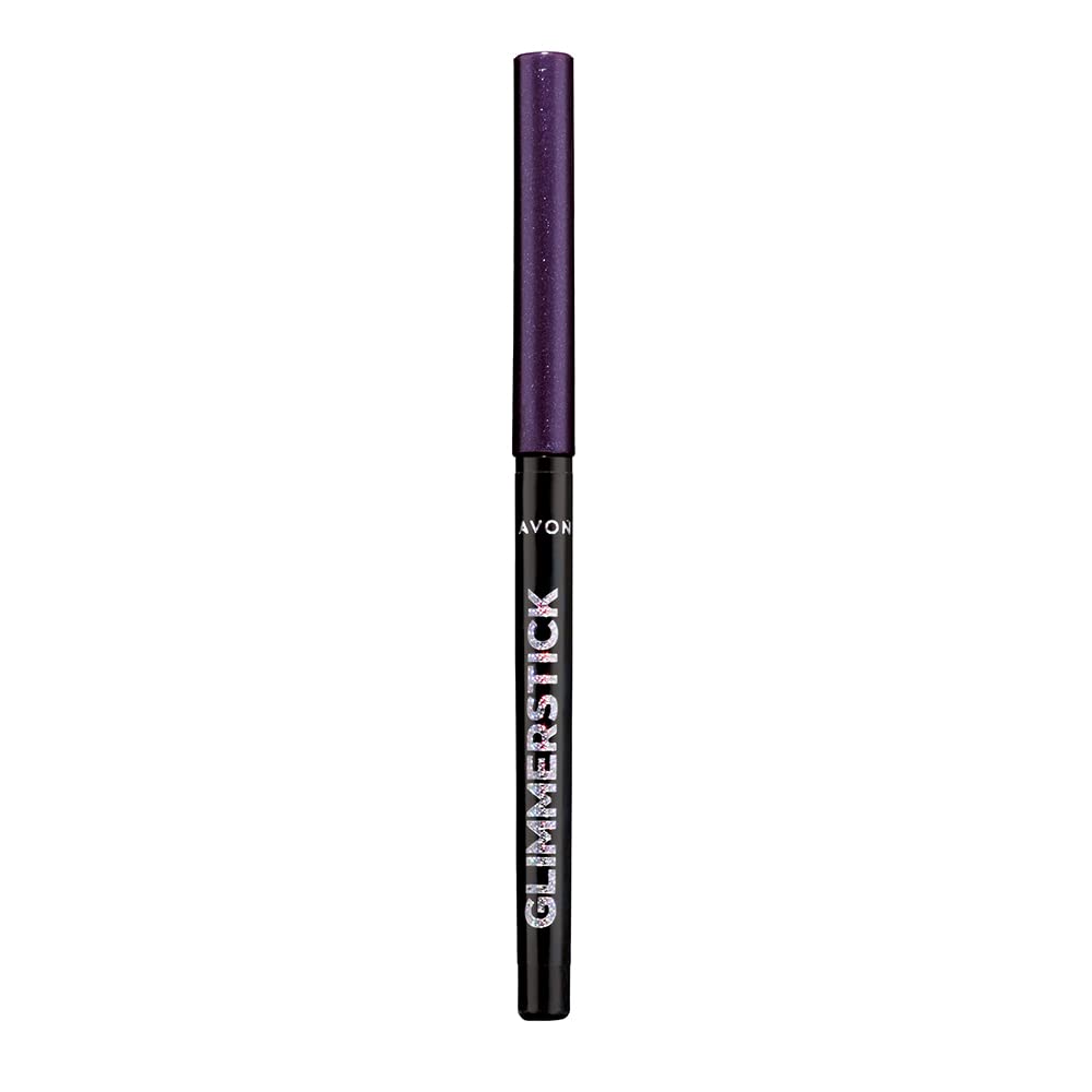 Avon Glimmerstick Diamonds Shimmery Waterproof Eyeliner Sugar Plum With Vitamin E 0.28g