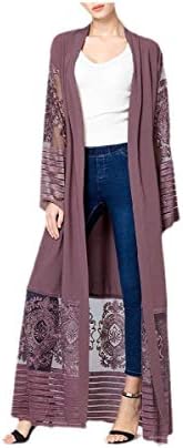 Open Front Long Cardi Premium Fashional Kaftan Maxi Dress