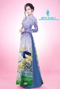 Ao Dai - Traditional Viet Nam Vietnamese Long Dress Collections With Pants - Silk 3D - Custom- All Sizes
