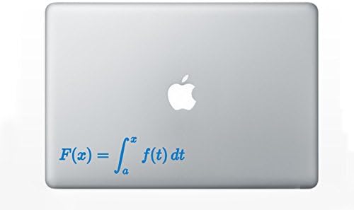 Fundamental Theorem of calculus Math Decal by Buttered Kat (Blue)