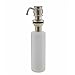 Comllen Antique Brushed Nickel Stainless Steel Countertop Kitchen Sink Soap Dispenser, Built in Hand Liquid Soap Dispenser Pump