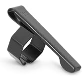 Kaweco Pen Clip Sport Octagonal in Black for Sport, Calligraphy and Sketch Up Series I Pencil Holder with Subtle Logo | Accessory Made of Stainless Steel