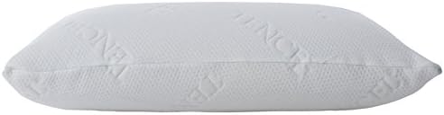 Ommage Sleep King Size Latex Bed Pillow Made From Hypoallergenic, Antibacterial and Anti-Fungal 100% Natural Organic Material and Talalay Processed For Sound Sleep Experience (King)