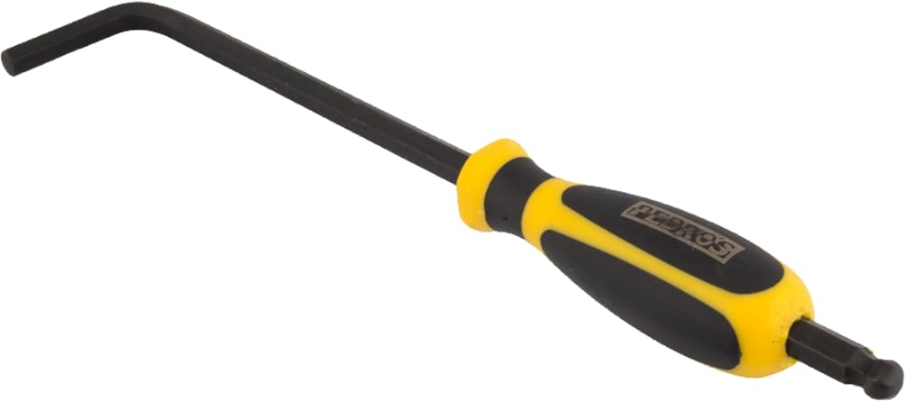 Pedro's Unisex Adult Hex Pedal/Crank Driver - Yellow/Black, 8 mm
