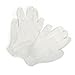 Curad Large White Vinyl Gloves, 100 Count, 3G