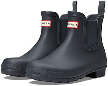 Amazon.com | Hunter Women's Play Chelsea Neo Boots, Black, 5