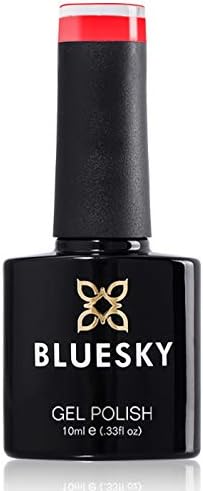 Bluesky Gel Nail Polish, Pink Neon Coral A074, Bright, Long Lasting, Chip Resistant, 10 ml (Requires Curing Under UV LED Lamp) - Image 4