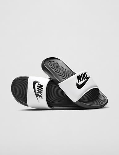 Homme Victori One Slide Racine Accueil Homme Chaussures-Homme, Black Black White, 44 EU