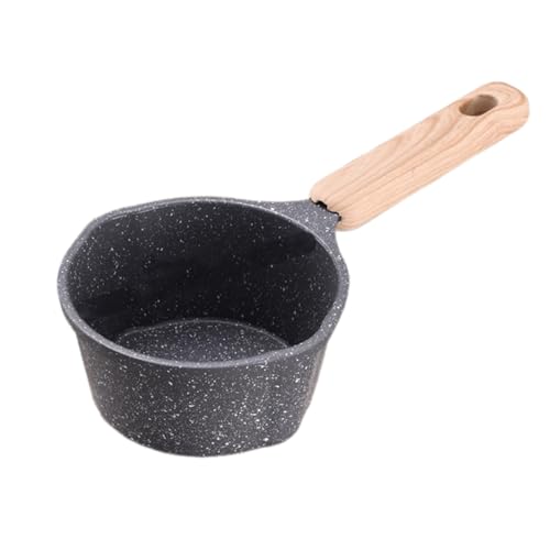 Hot Oil Pour Oil Small Pot Stone Coated Pans Aluminum Alloy Oil Splashing Pot For Cooking Enthusiasts