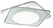 Broan-NuTone QTNLEDB LunAura Square Design Light, 4