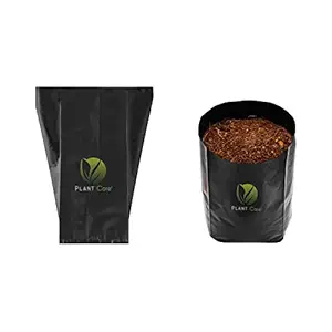 PLANT CARE Garden Bags for Plants- 5 X 7 Inch Small Size (100 Bags)