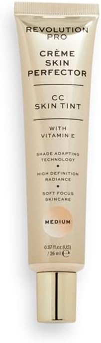 Revolution Pro CC Perfecting Skin Tint Medium 26ml – Adaptable Shade