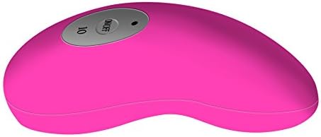 Fuzu Velvet Palm Vibrating Massager, Neon Pink