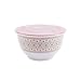 The Pioneer Woman 6 Piece Set Flea Market Floral Melamine Serving Bowls with Lids