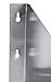 AmGood Stainless Steel Microwave Shelf | Metal Appliance Shelving | Heavy Duty | Commercial Grade | Wall Mount | NSF Certified | Silver (24