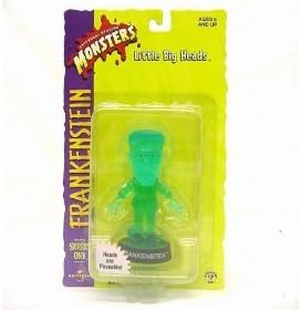 Little Big Heads Universal Studios Transluscent Green Frankenstein