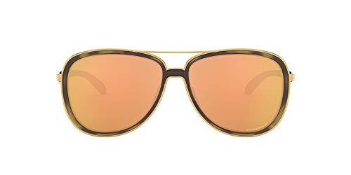 Oakley women's oo4129 split time metal aviator sunglasses Clearance