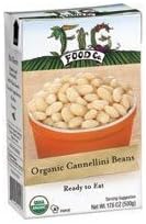 Fig Food, Beans, Og2, Rte, Canellini, Pack of 6, Size - 15 OZ, Quantity - 1 Case