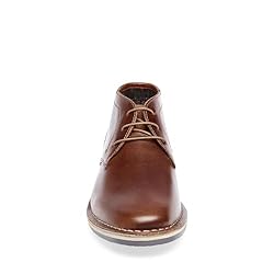 Steve Madden Men's Harken Chukka Boot, Cognac, 16 M