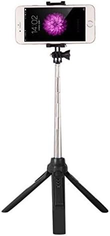 Apollorbit Selfie Stick &amp;Tripod 2 in 1 Self Monopod Extendable Selfie Stick with Remote Bluetooth Shutter for iPhone 6s Plus,6s,5s,4s,Samsung Galaxy S6,S5 (Black)