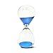JayDeco Blown Glass 15 Minutes Hourglass (Blue)