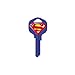 Superman Blue Kwikset KW1 House Key