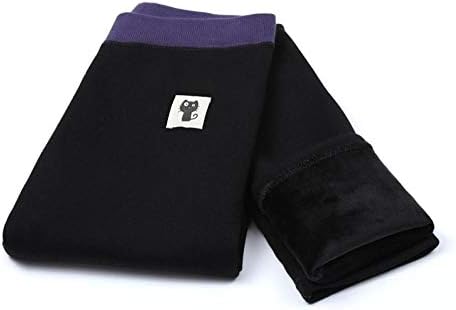 Cotton and Velvet Padded Leggings, Wearing Warm Pants