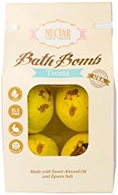 Extra Large, Premium Japanese Citrus Scented 4-Pack Bath Bomb Gift Set | A Soothing Aromatherapy Experience | Handmade In The USA | Cruelty Free | Minimal Residue Bath Bomb
