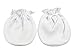 Solid Color Mix 5 Cotton Newborn Baby/Infant No Scratch Mittens Gloves 0-3 Months