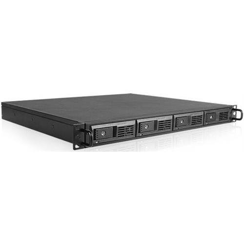 iStarUSA M-140-ITX 1U 4x3.5" Trayless mini-ITX with 250W Flex PSU (ENP-7025B)