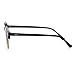 AEVOGUE Polarized Sunglasses Mens Semi-Rimless Retro Unisex Glasses AE0504 (Black, 51)