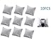 P2P@zita 10-pieces Velvet Small Bracelet /Watch Pillow Jewelry Displays (Black) (Gray)