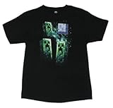 Three Creeper Moon - Minecraft T-shirt