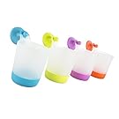 Puj PhillUp - Hangable Kid's Cups (4-pack), BPA Free, PVC Free, Dishwasher Safe