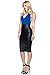 Cemi Ceri Women's J2 Love Made in USA Faux Leather Pull on Midi Pencil Skirt, L Black