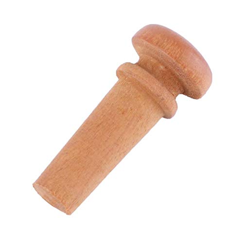 LDCRE 1 Set Quality Jujube Violin Parts Chinrest Drawplates Knob Tailpiece and Pegs for 3/4 4/4 Violin Parts & Accessories - Thumbnail 3
