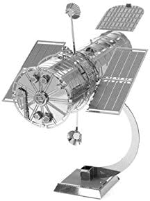 3D Metal Nano Puzzle Model Kit with Tweezers - Hubble Telescope