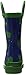 AccessoWear Little Boy's Green Frog Rain Boots Sizes Toddler/Little kids (9 M US Toddler)