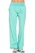 Poplooks Women's Comfy Fold Over Linen Pants