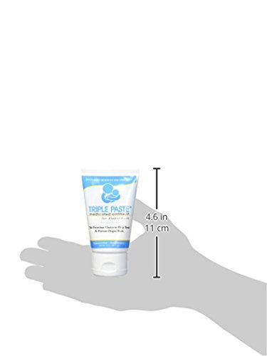 Triple Paste Medicated Ointment for Diaper Rash, 2 Ounce, 2 count