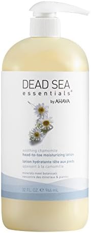 Dead Sea Essentials by AHAVA Soothing Chamomile Head-to-Toe Body Lotion 32 oz