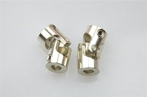 2pcs 4x4mm Universal Joint Coupling Shaft Coupler Motor Connector for RC Model Boat Car