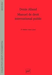 Manuel de droit international public