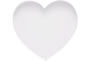 DYLCYPHERIA Cardboard Letter Fillable Charcuterie Board Candy Food Tray, 12.2 inch, Party Event Decoration (Heart)