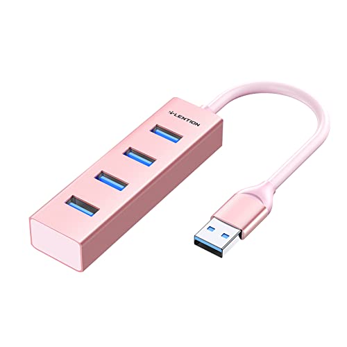 LENTION 4-in-1 USB Hub, USB 3.0, Multiport Adapter USBA Splitter… at Amazon