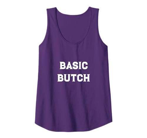 Basic Butch Shirt for the Dyke or tomboy lesbian Girl Bitch Tank Top