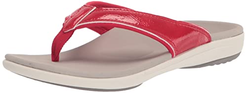 REVITALIGN Women's Yumi Orthotic Sandal Red 12 Medium