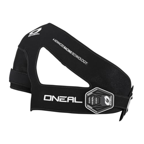 O'NEAL | Protector de Motocross | MX MTB Mountainbike Enduro Motocicleta | Proporciona protección y apoyo en los hombros mientras se conduce, ajuste ajustable | Soporte de hombro | Adultos | Negro | M