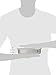 U Konserve - Divided Rectangle, Stainless Steel with Removable Dividers, Multiple Containers in One, Ideal for Lunches, Picnics and Travel, Dishwasher Safe (Stainless/Clear)