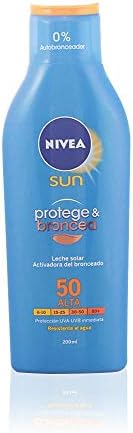 Nivea Sun Milk 200ml prot&bronze spf50 (4005808435340)